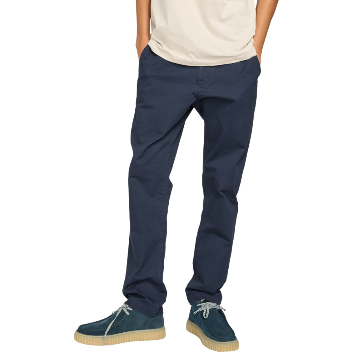 2026 Element Mens Regular Chino Twill Trousers ELYNP00188 - Eclipse Navy